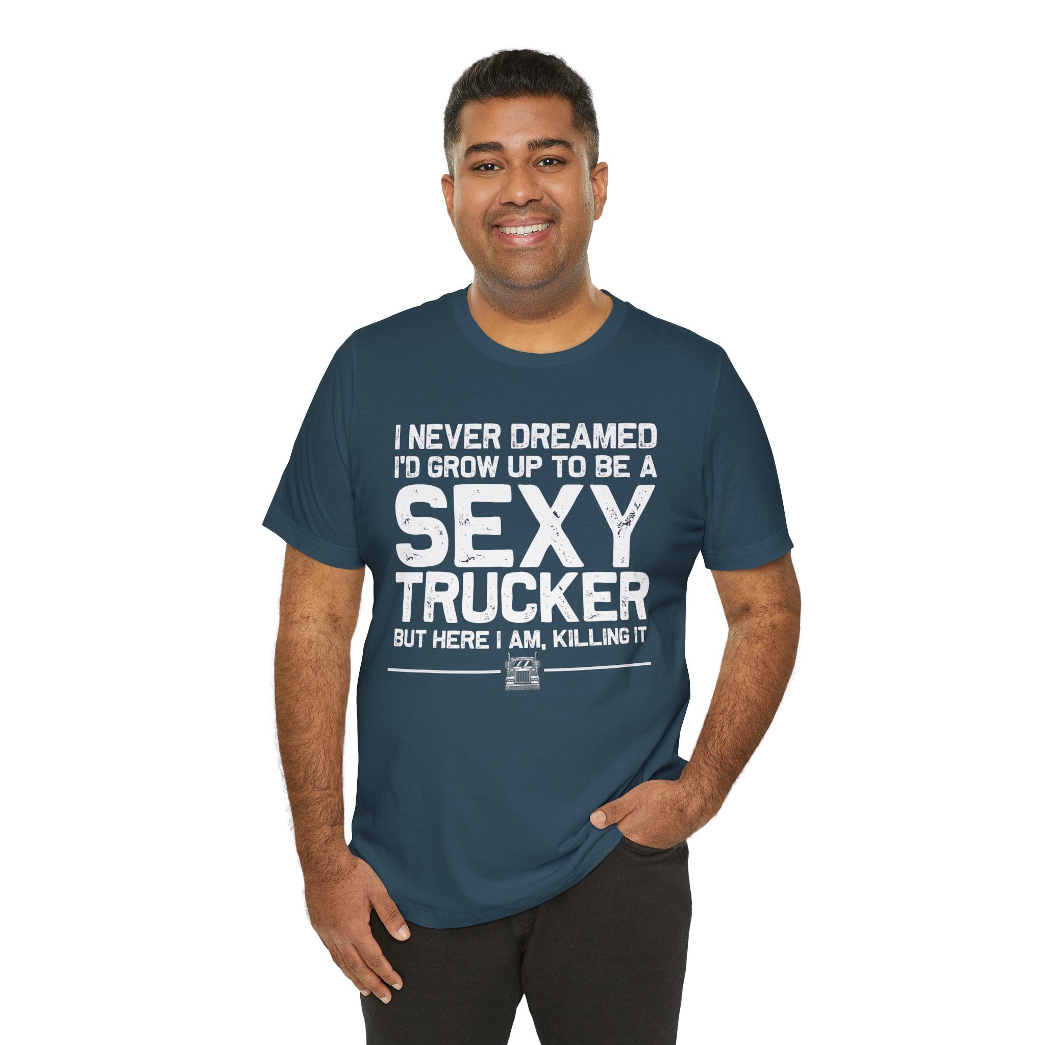 Funny Truck Driver Tee for Trucker Women — Women’s Trucker Shirt
