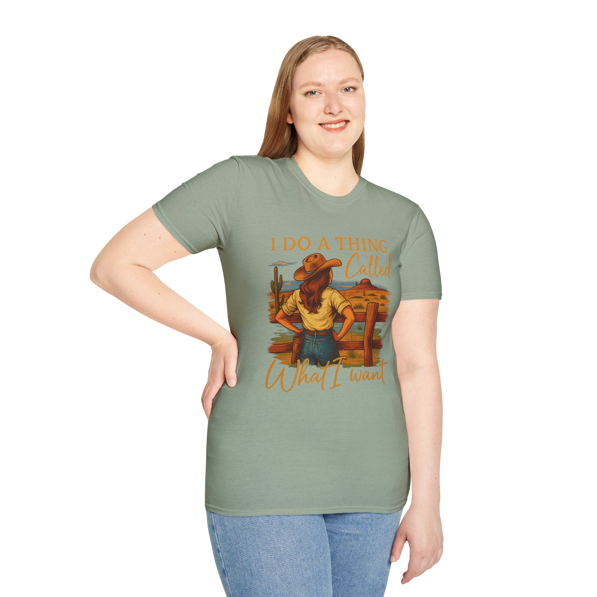 I Do A Thing Called What I Want-  Soft-style T-Shirt