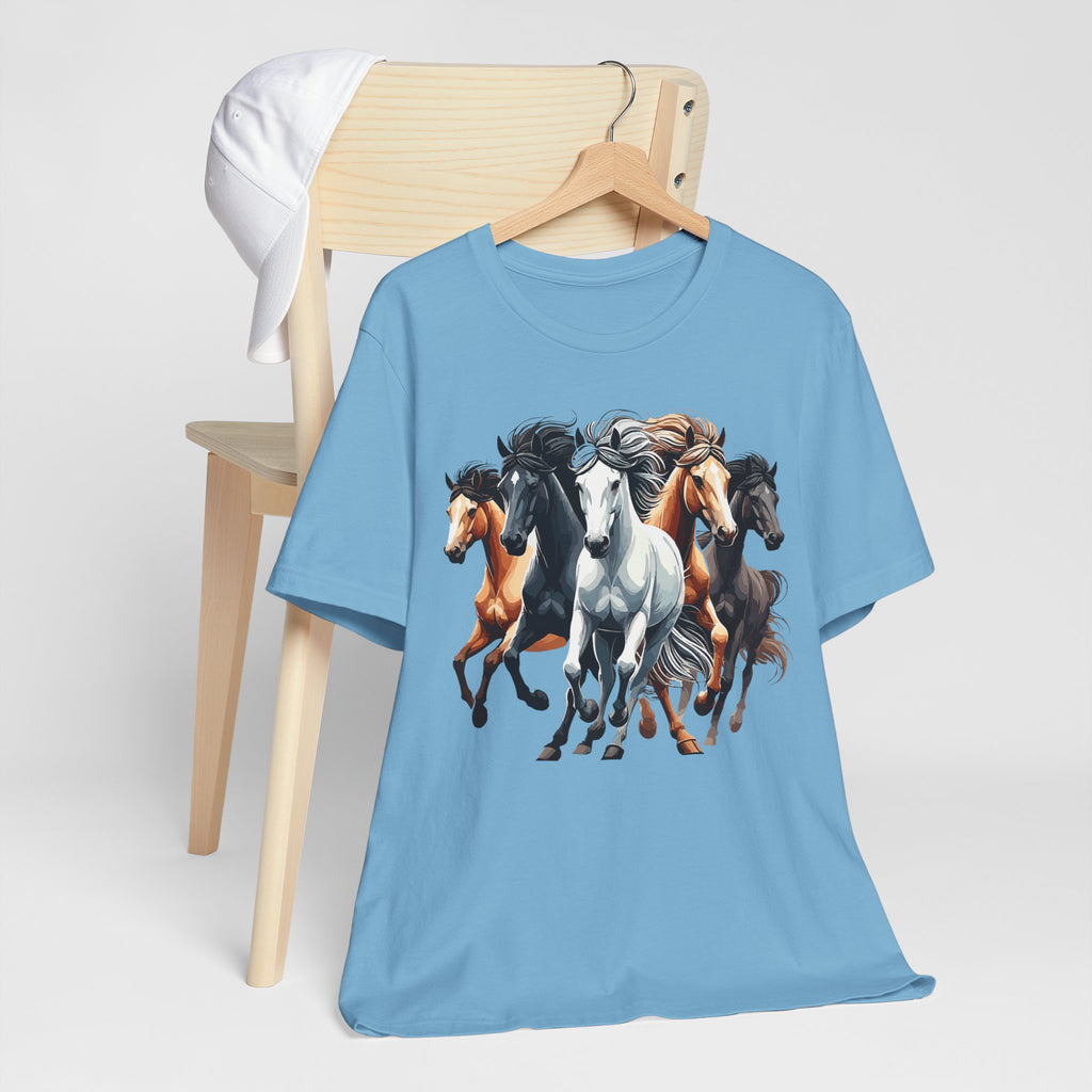 Wild Horse Western Tee — Custom Rodeo-Inspired Graphic T-Shirt
