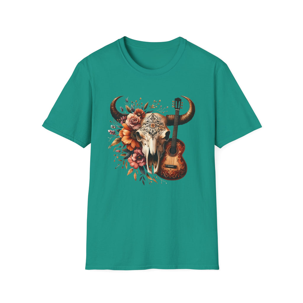 Western Skull Unisex Soft style T-Shirt