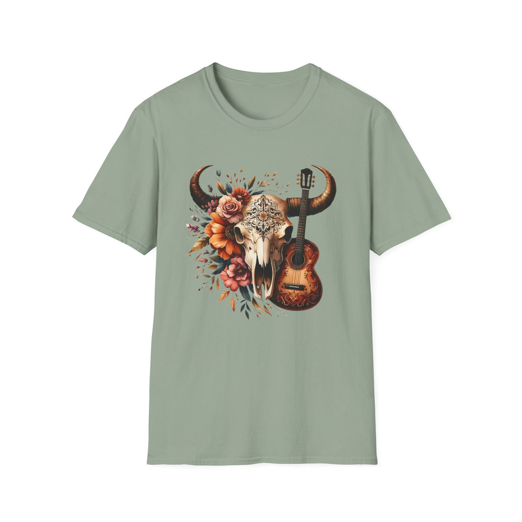Western Skull Unisex Soft style T-Shirt