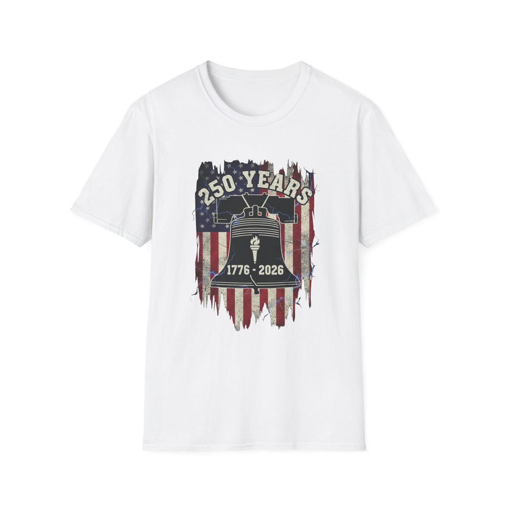 1776 To 2026 250 Years of America Unisex Softstyle T-Shirt