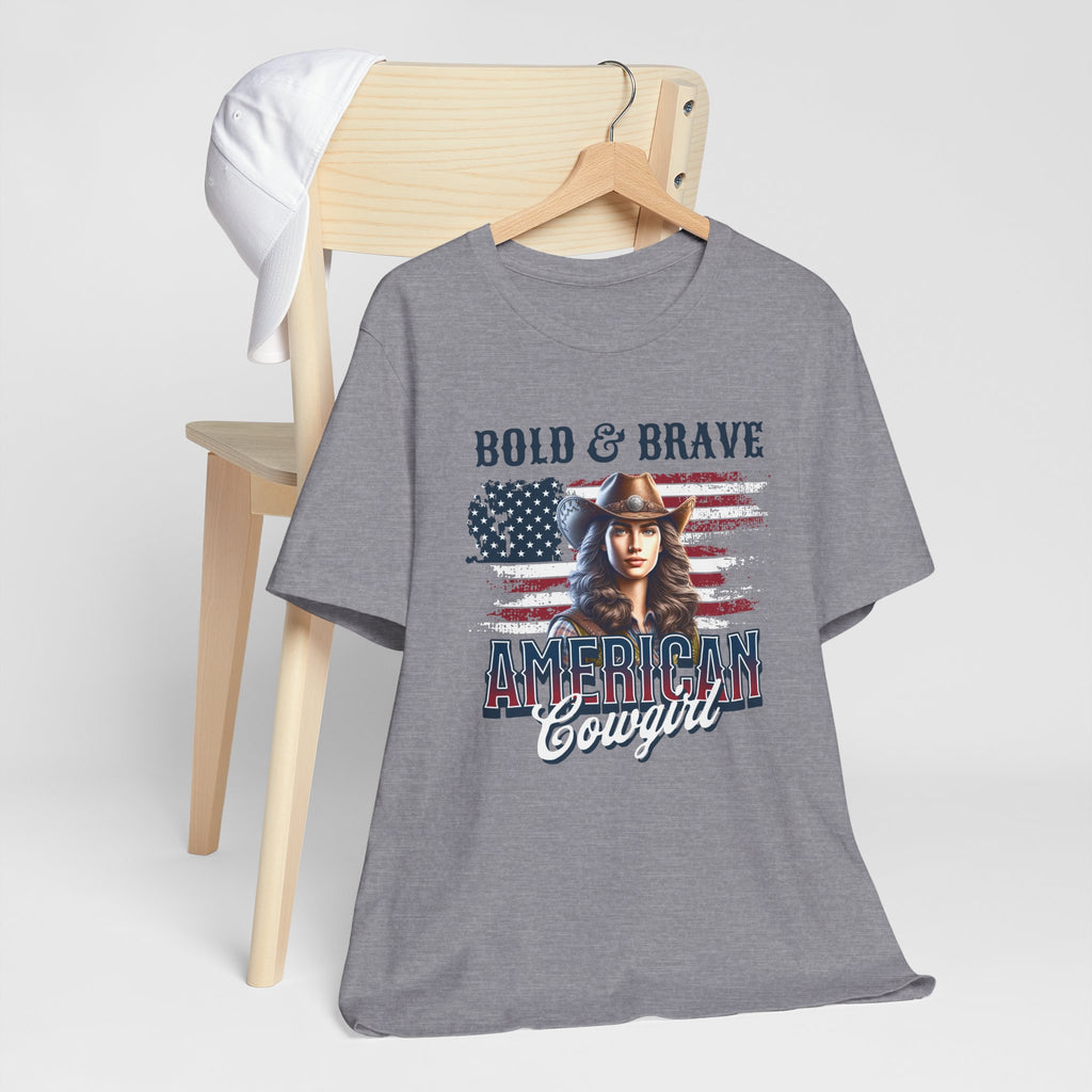 Bold & Brave American Cowgirl Unisex Jersey Short Sleeve Tee