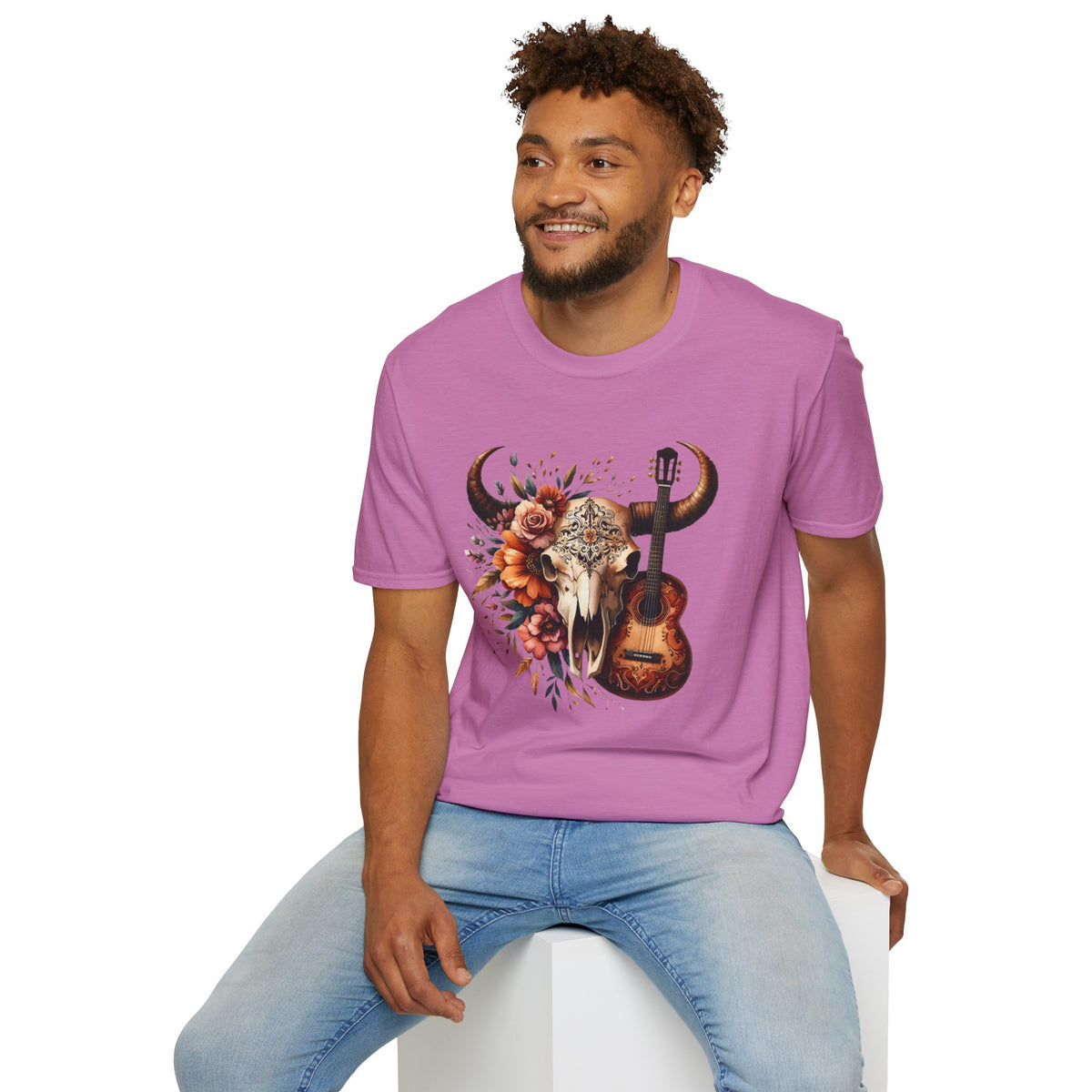 Western Skull Unisex Soft style T-Shirt