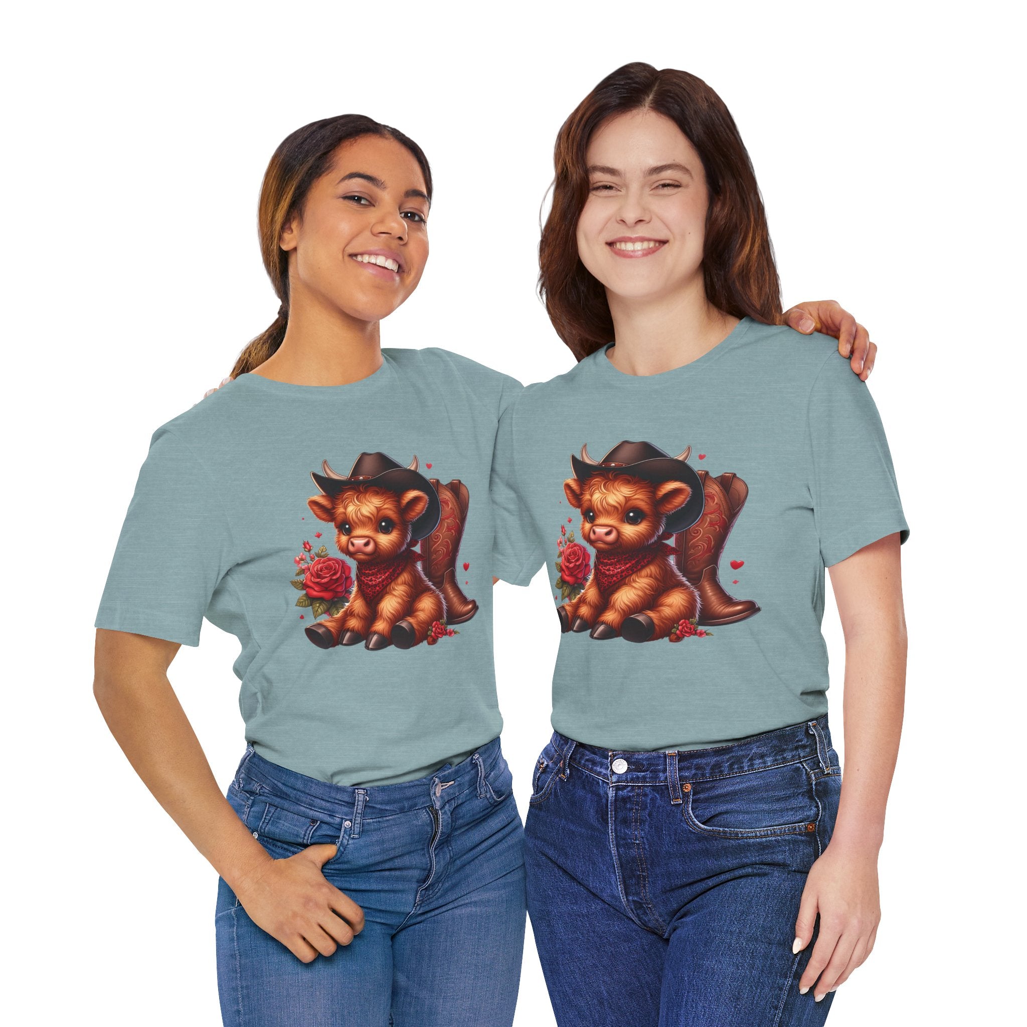 Baby Highland Cow Unisex Jersey Short Sleeve Tee