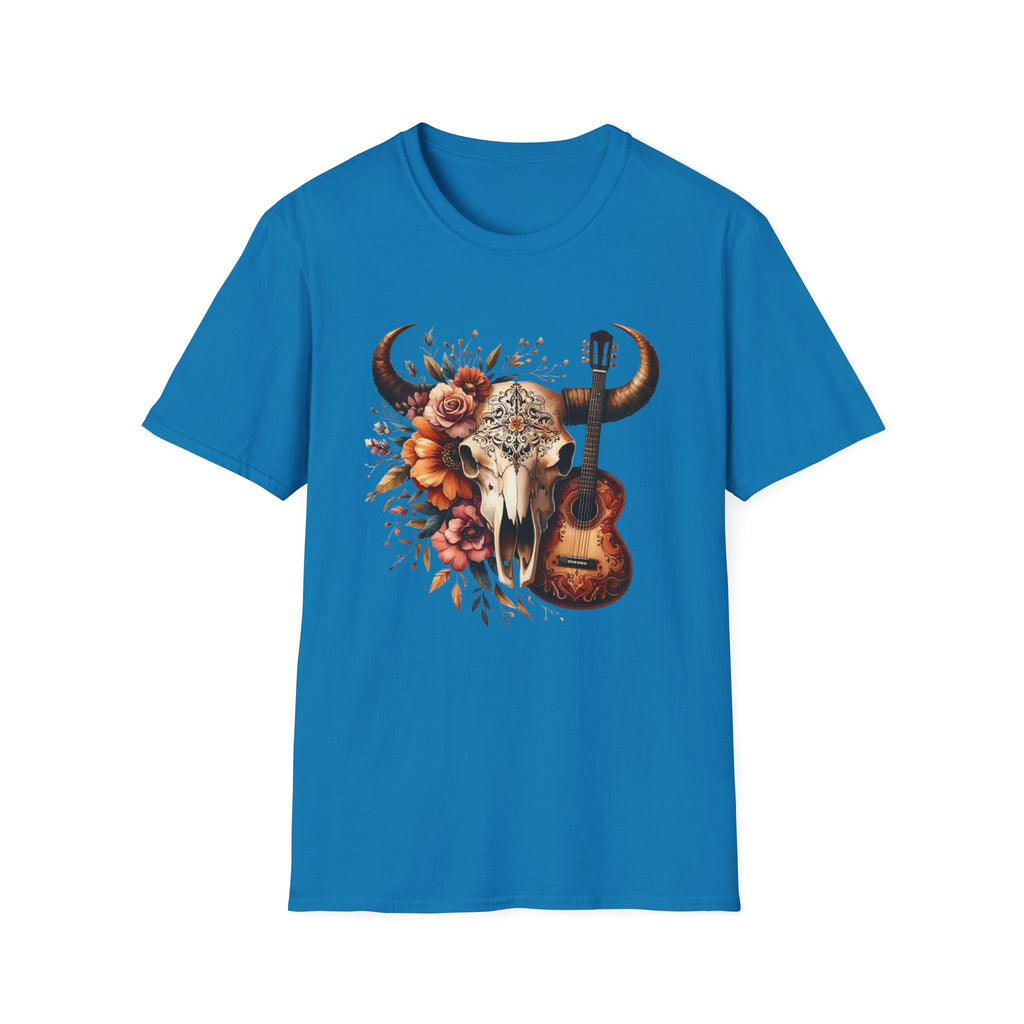 Western Skull Unisex Soft style T-Shirt