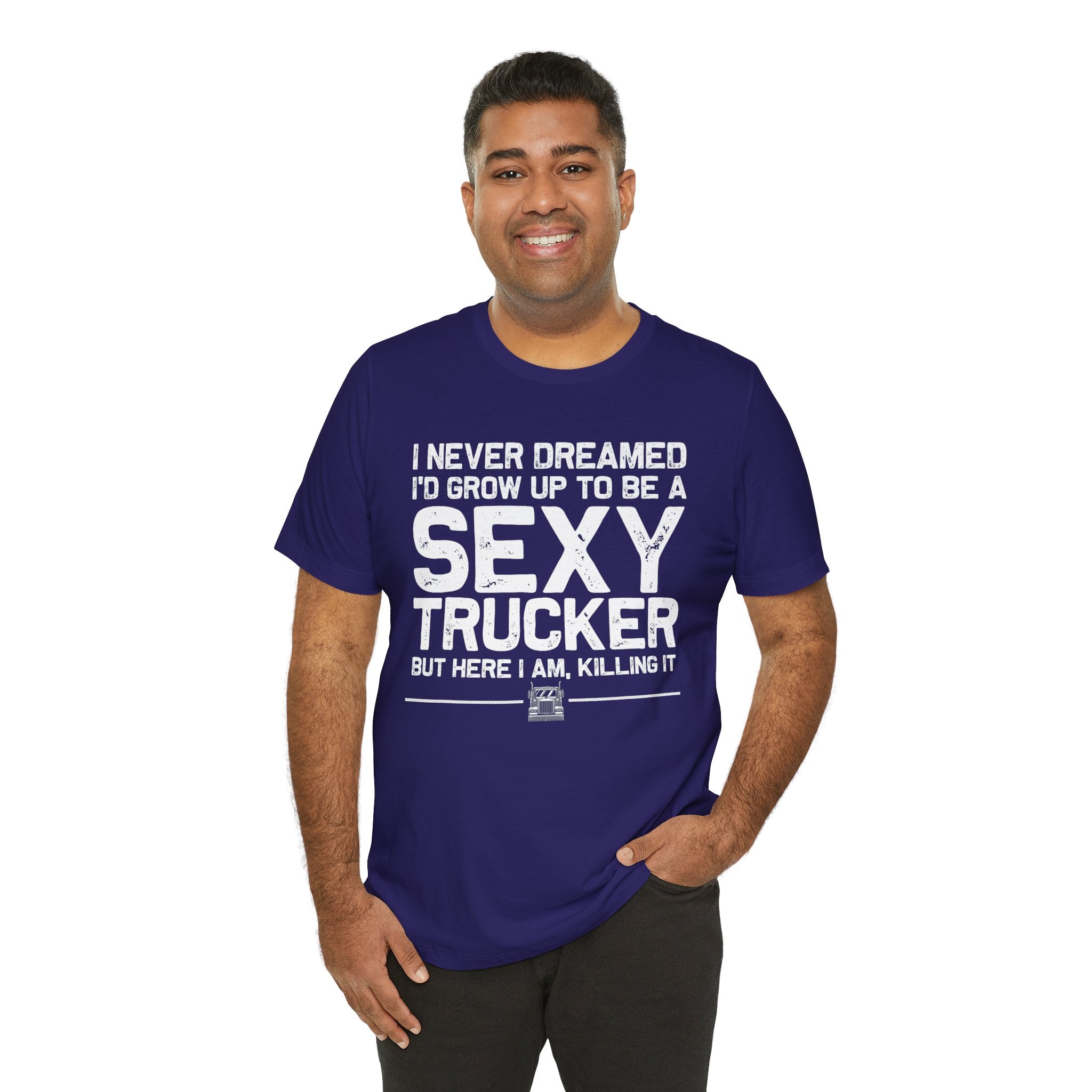 Funny Truck Driver Tee for Trucker Women — Women’s Trucker Shirt