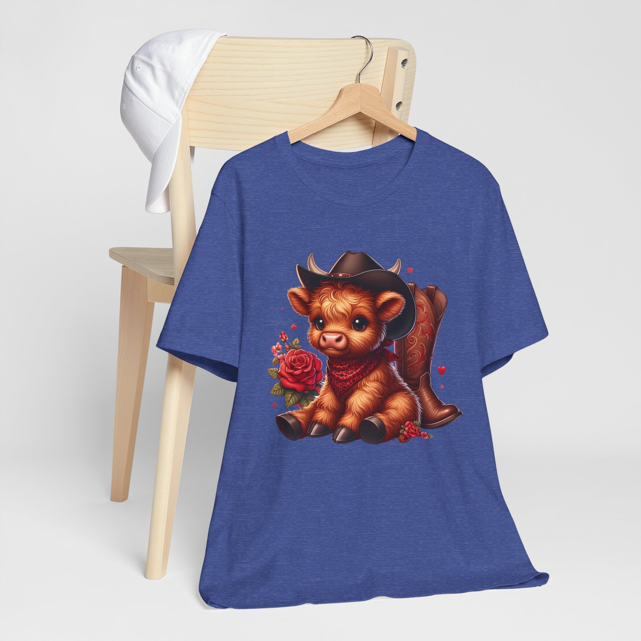 Baby Highland Cow Unisex Jersey Short Sleeve Tee