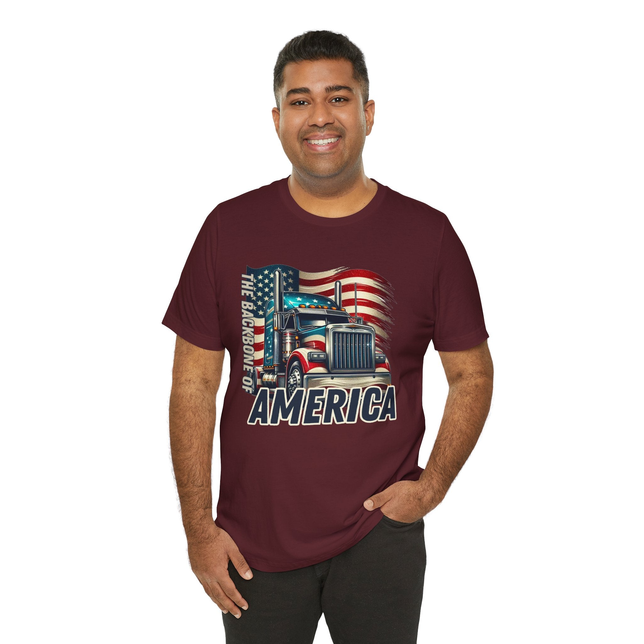 Backbone of America Trucking T-Shirt