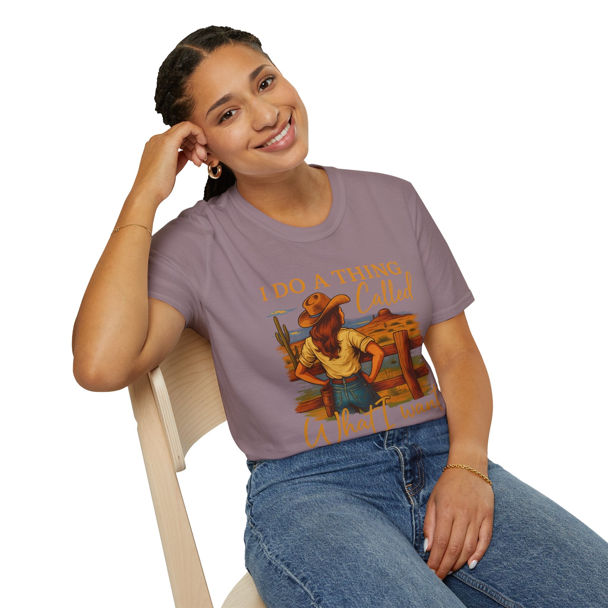 I Do A Thing Called What I Want-  Soft-style T-Shirt