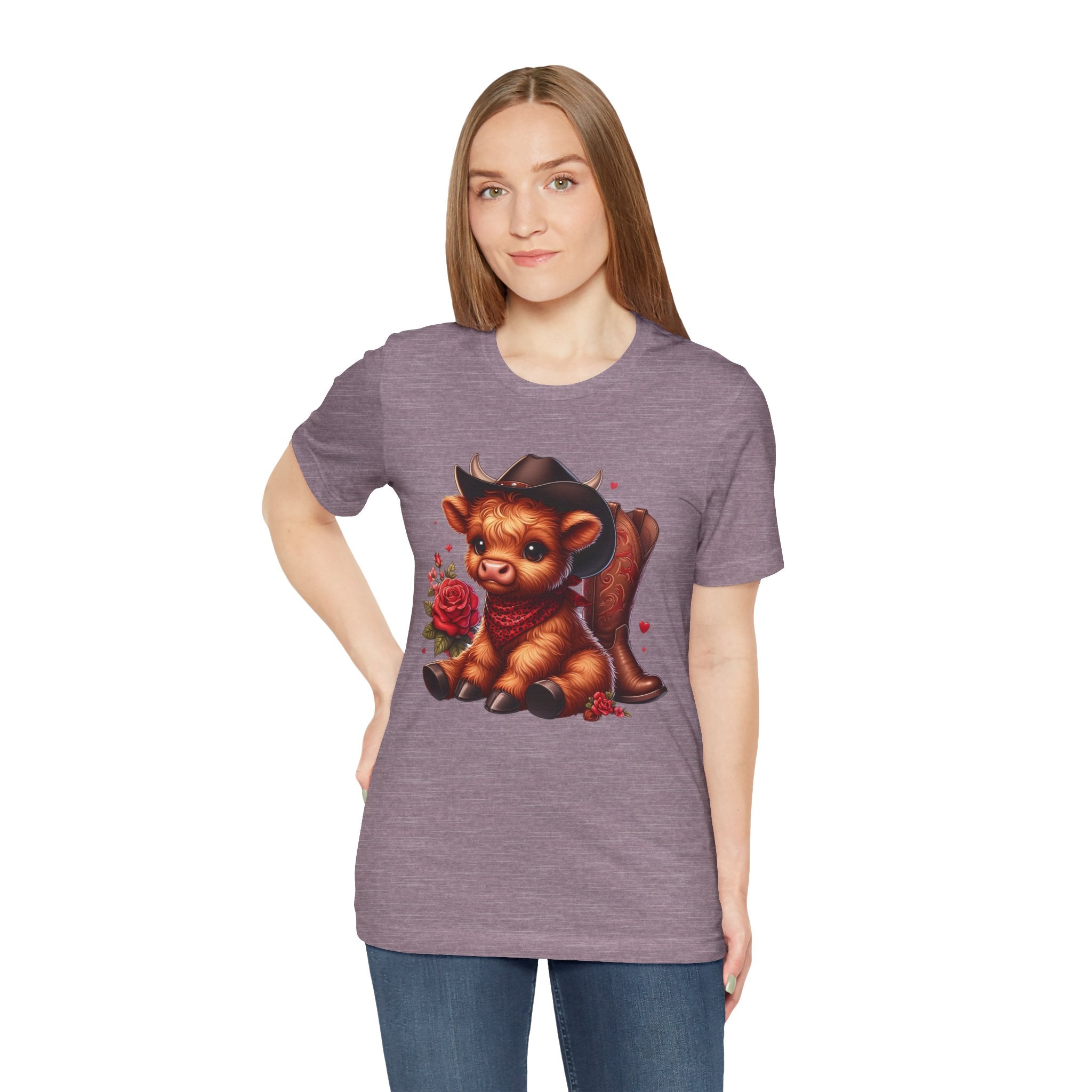 Baby Highland Cow Unisex Jersey Short Sleeve Tee