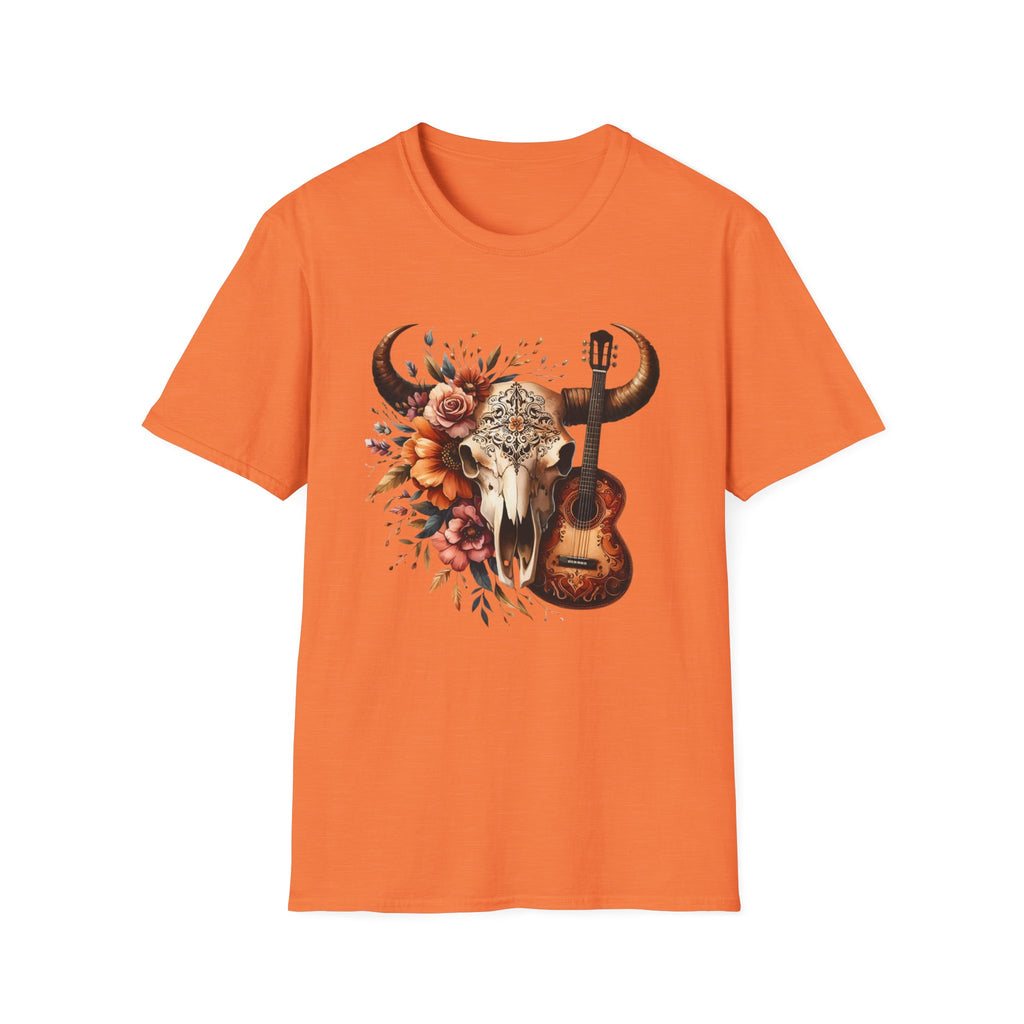 Western Skull Unisex Soft style T-Shirt