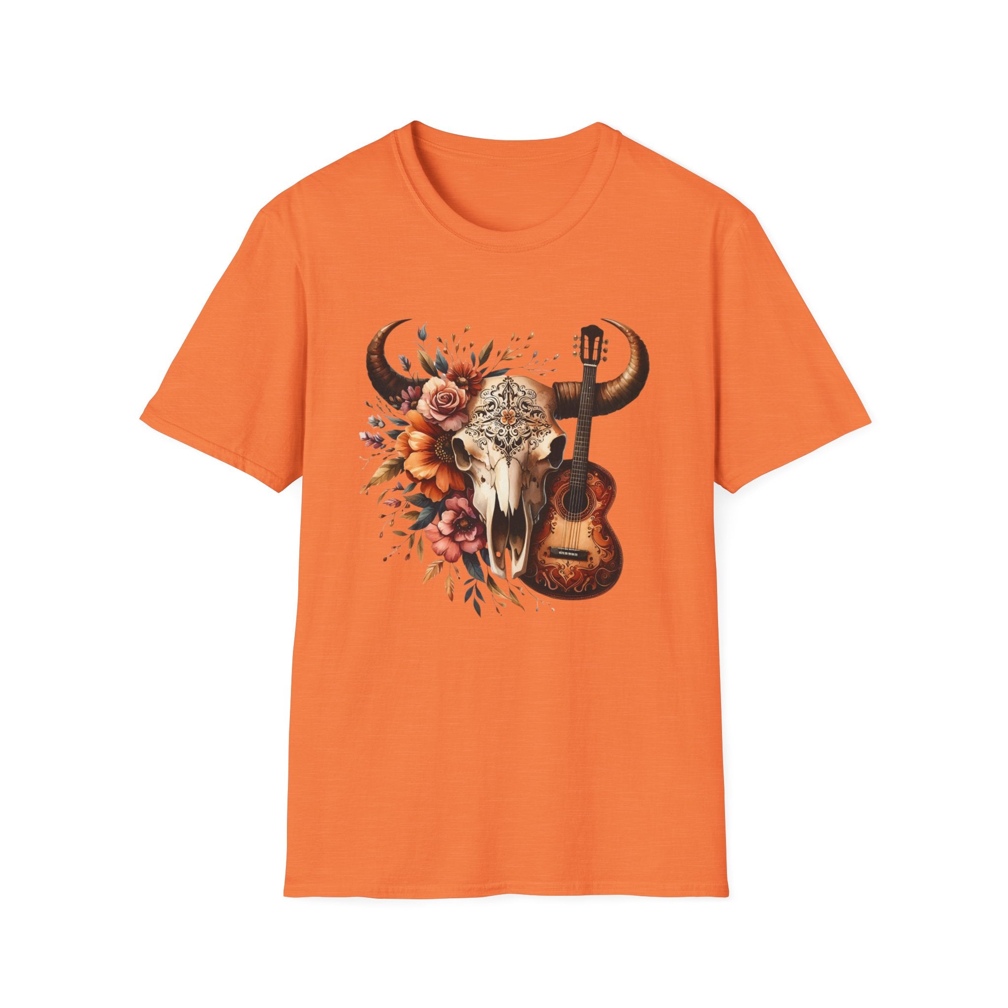 Western Skull Unisex Soft style T-Shirt