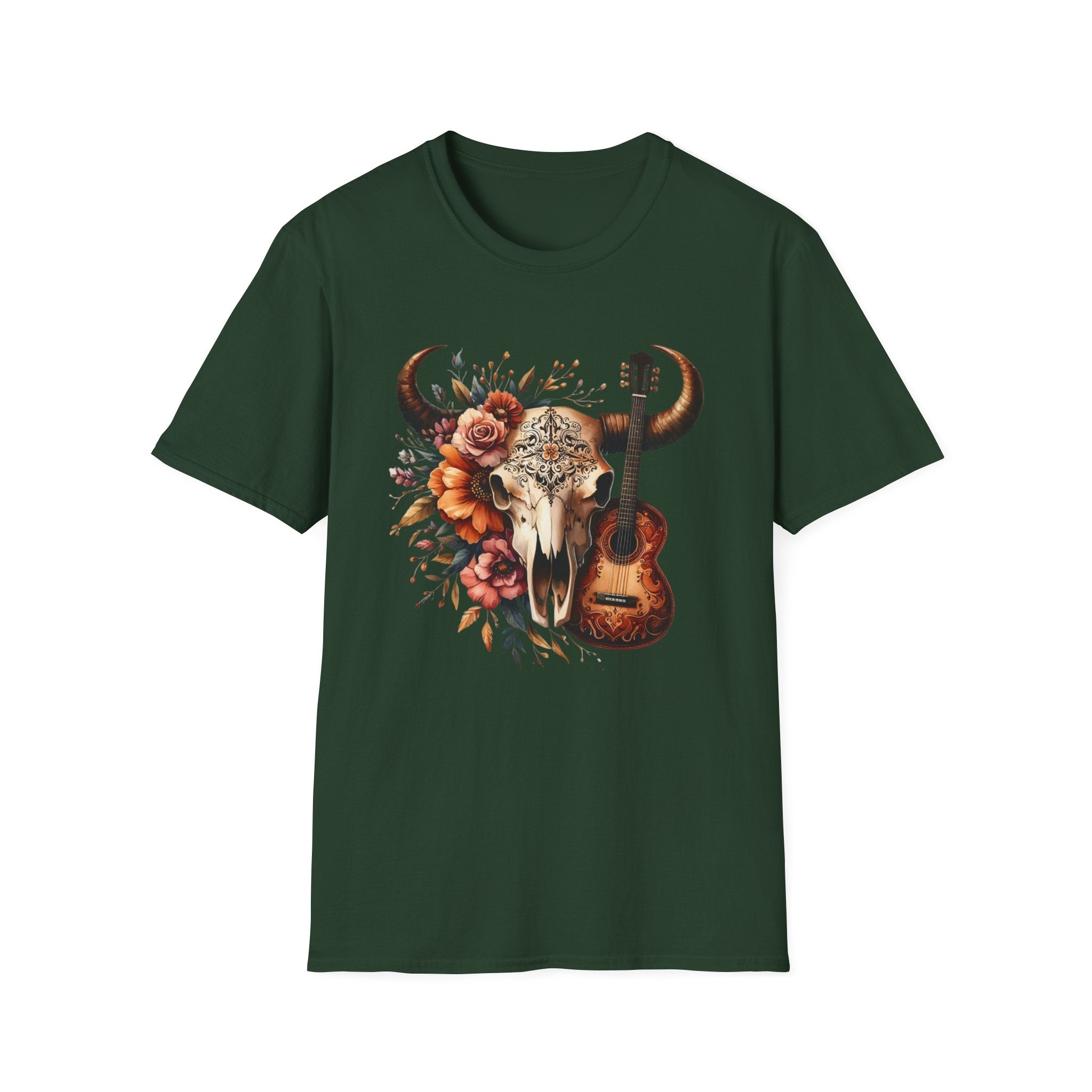 Western Skull Unisex Soft style T-Shirt