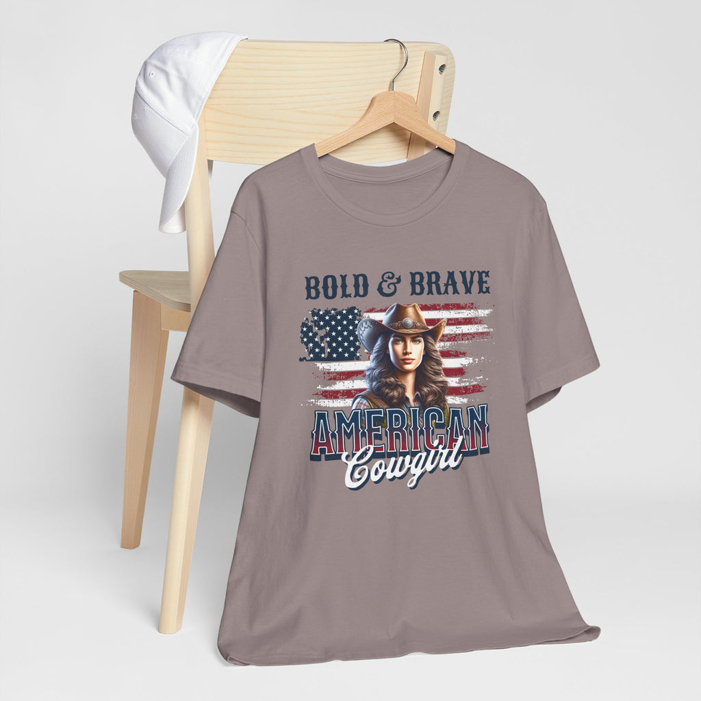 Bold & Brave American Cowgirl Unisex Jersey Short Sleeve Tee