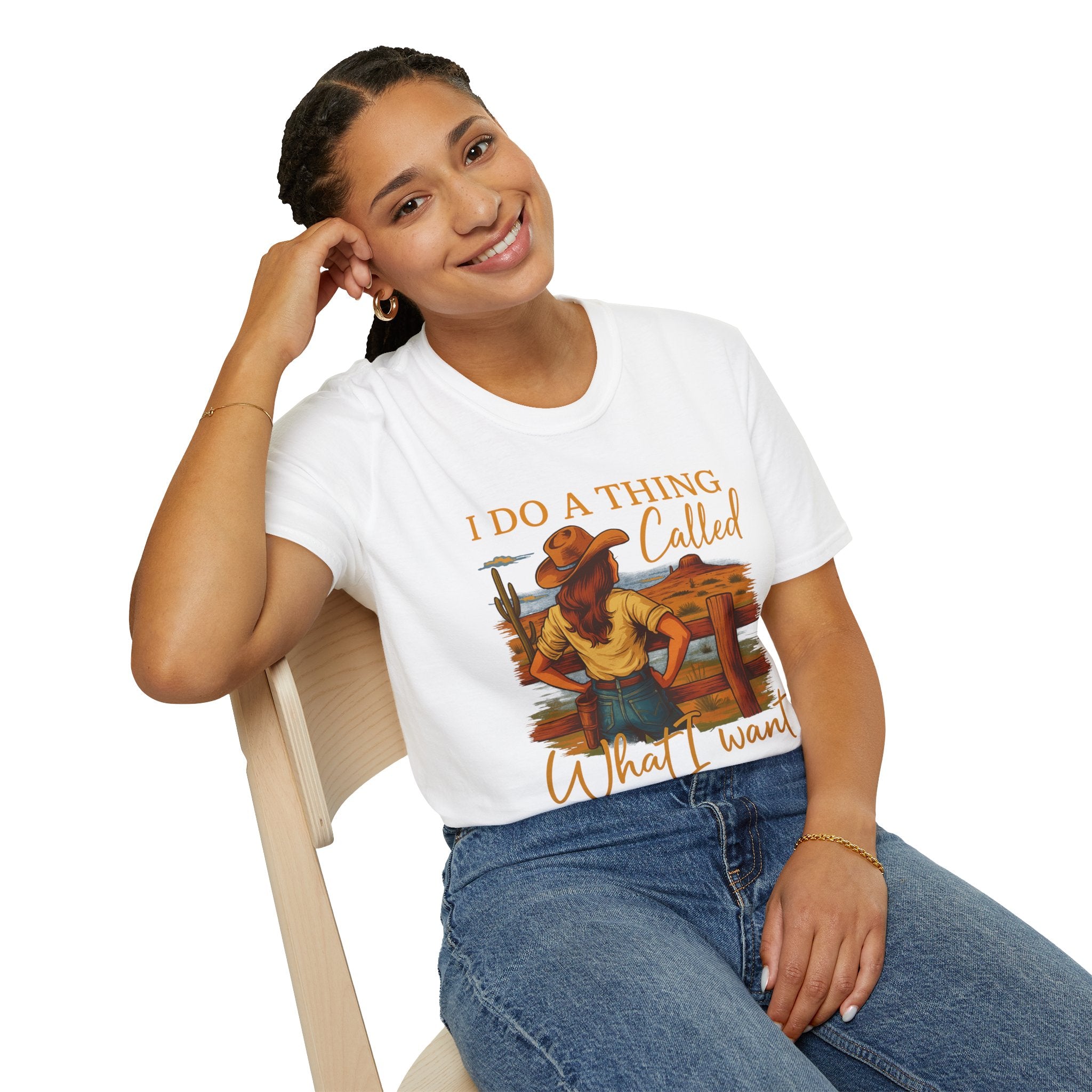 I Do A Thing Called What I Want-  Soft-style T-Shirt