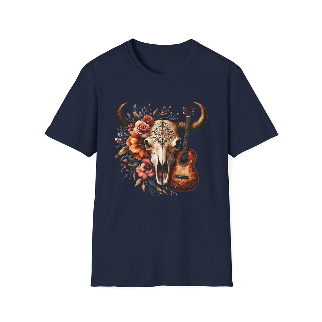 Western Skull Unisex Soft style T-Shirt