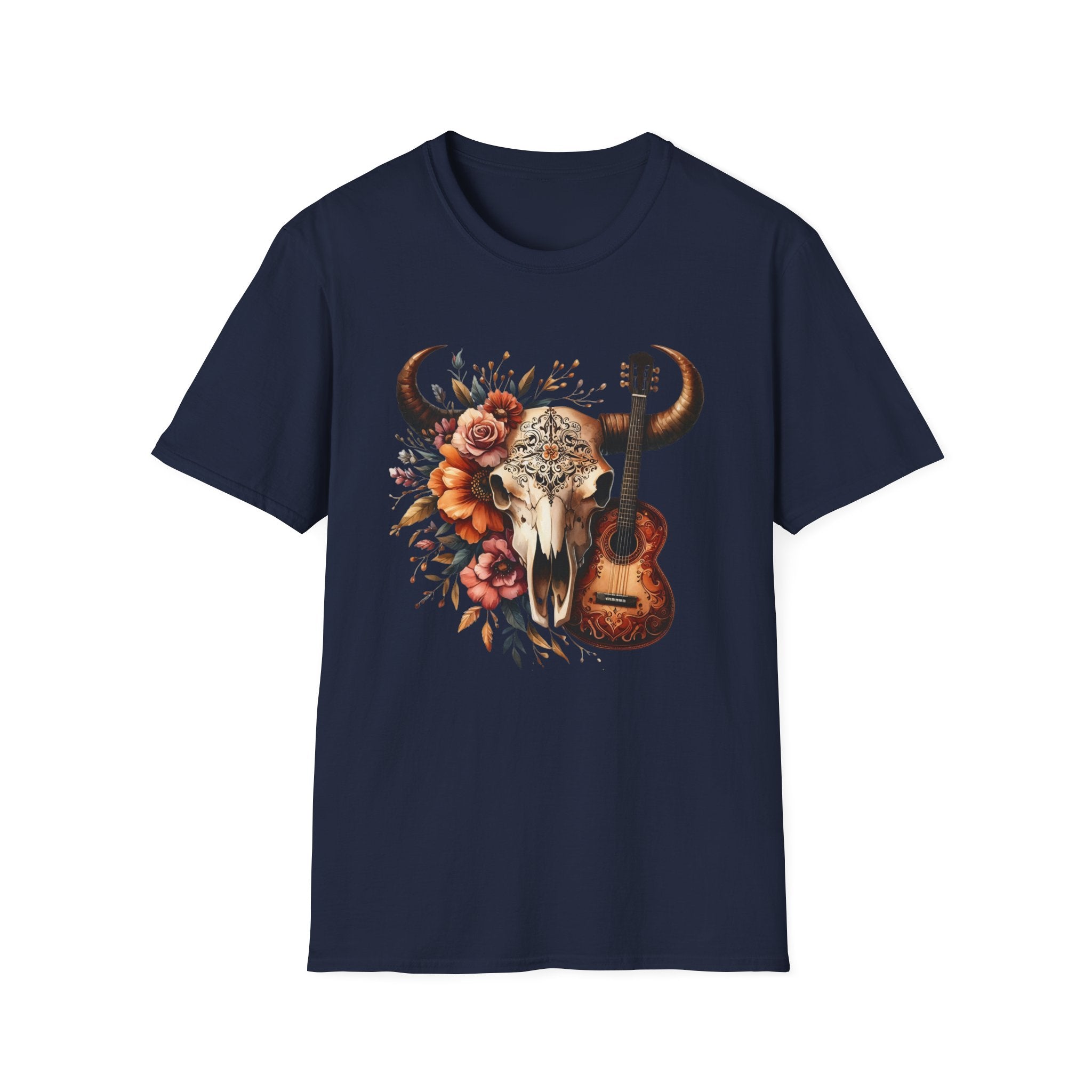 Western Skull Unisex Soft style T-Shirt