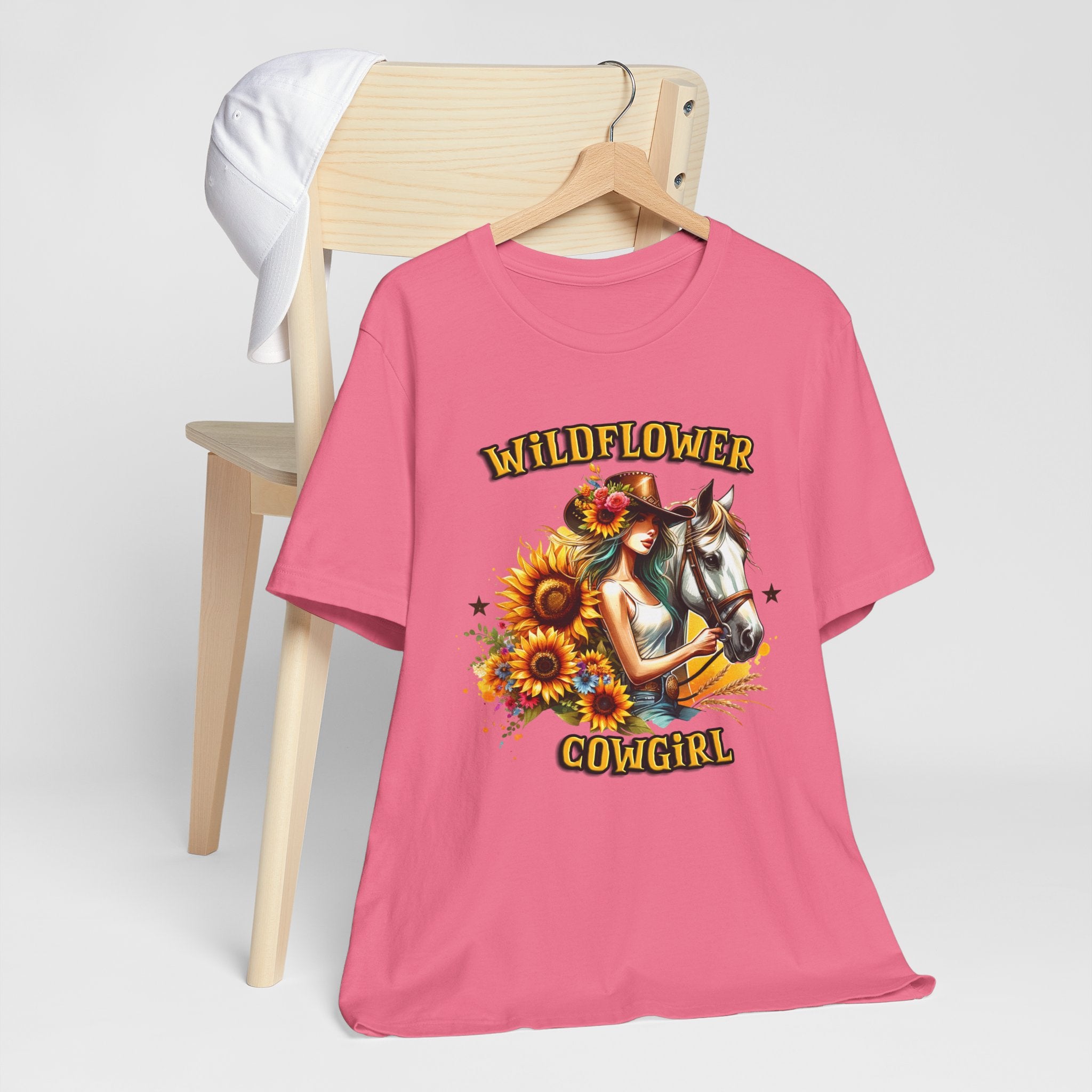 Western Wildflower Girl Jersey Short Sleeve Tee