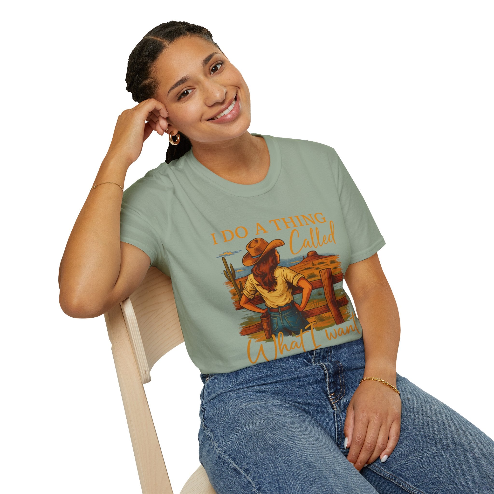 I Do A Thing Called What I Want-  Soft-style T-Shirt