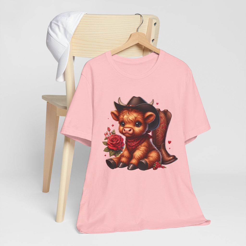 Baby Highland Cow Unisex Jersey Short Sleeve Tee