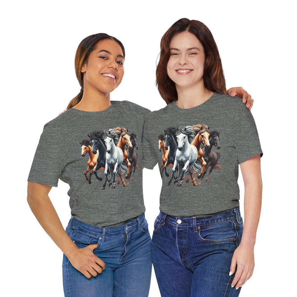 Wild Horse Western Tee — Custom Rodeo-Inspired Graphic T-Shirt