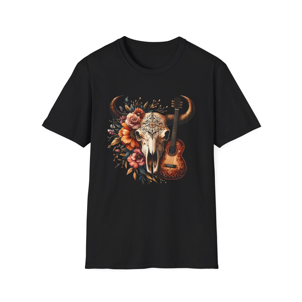 Western Skull Unisex Soft style T-Shirt
