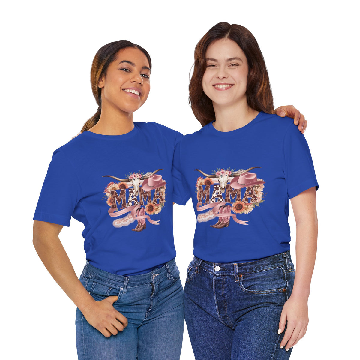 Western 'MAMA' Jersey Tee — Mama Graphic T-Shirt