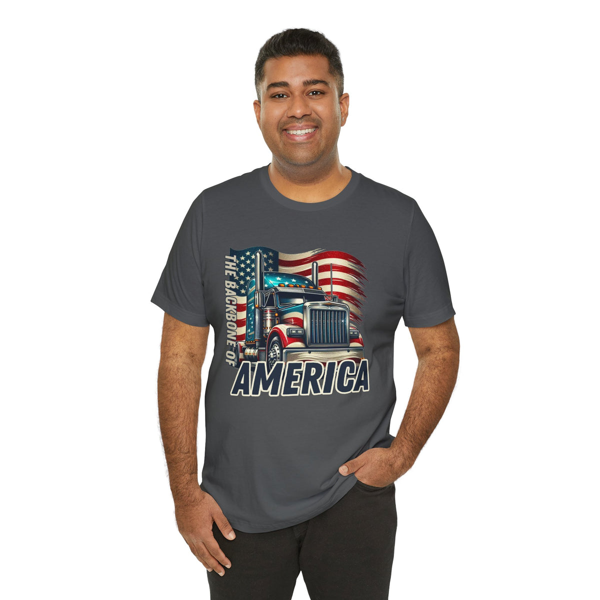 Backbone of America Trucking T-Shirt