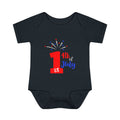 1st 4th of July Baby Bodysuit | Patriotic Fireworks Infant Onesie