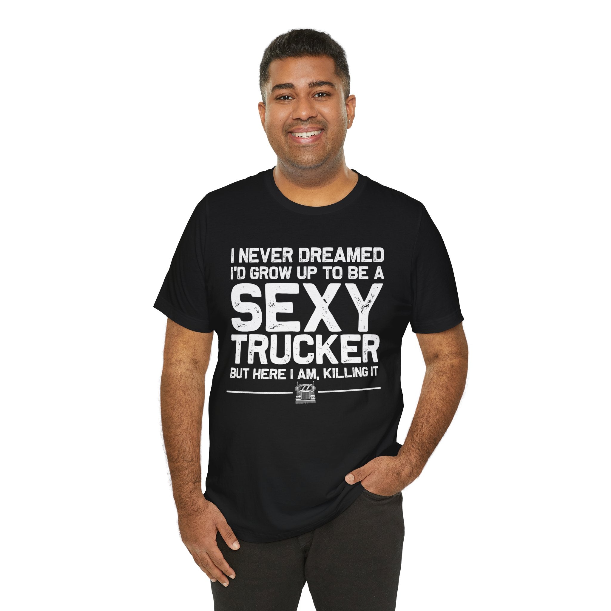 Funny Truck Driver Tee for Trucker Women — Women’s Trucker Shirt