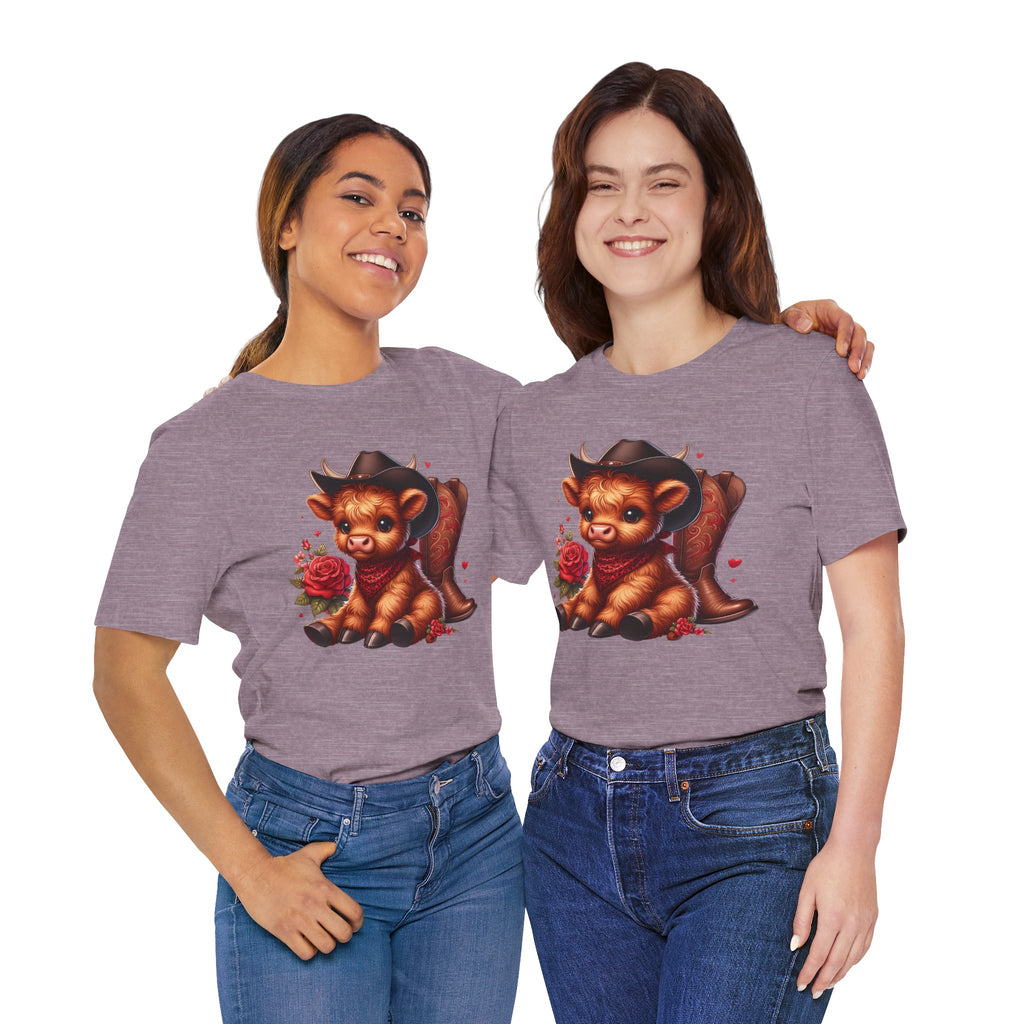 Baby Highland Cow Unisex Jersey Short Sleeve Tee
