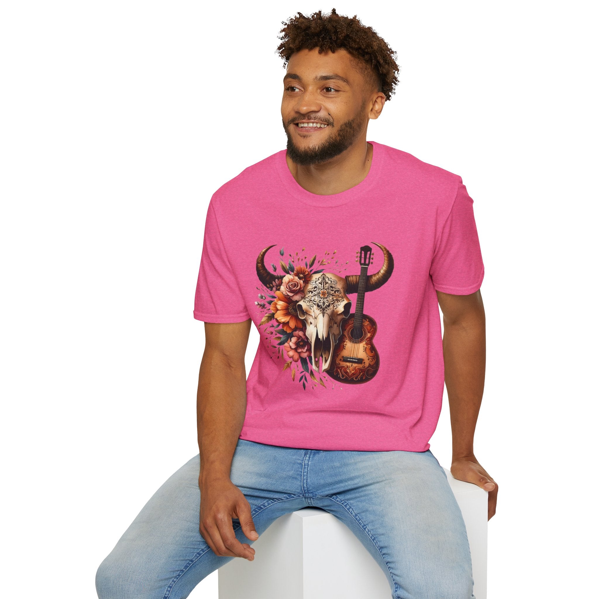 Western Skull Unisex Soft style T-Shirt