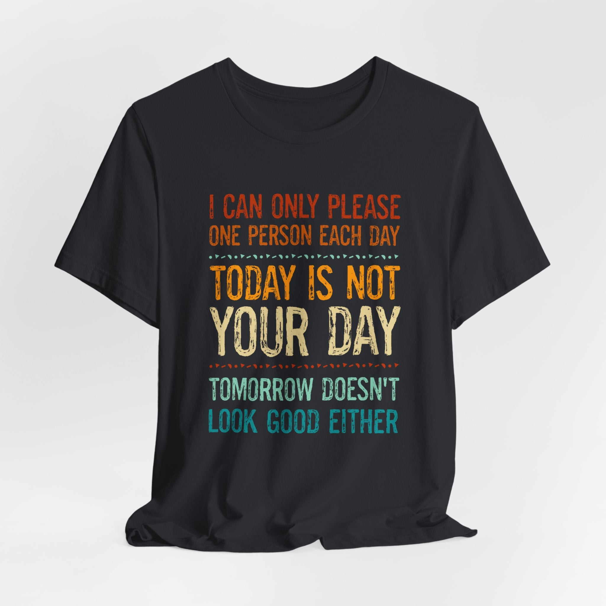 I Can Only Please One Person Each Day T-Shirt — Funny Sarcastic Tee