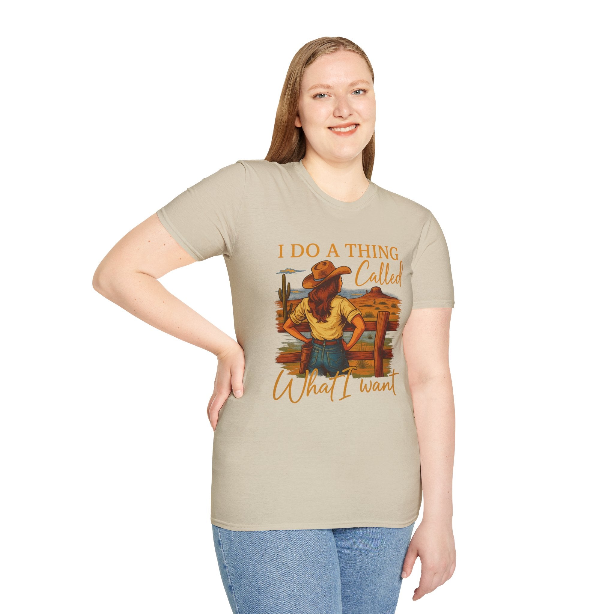 I Do A Thing Called What I Want-  Soft-style T-Shirt