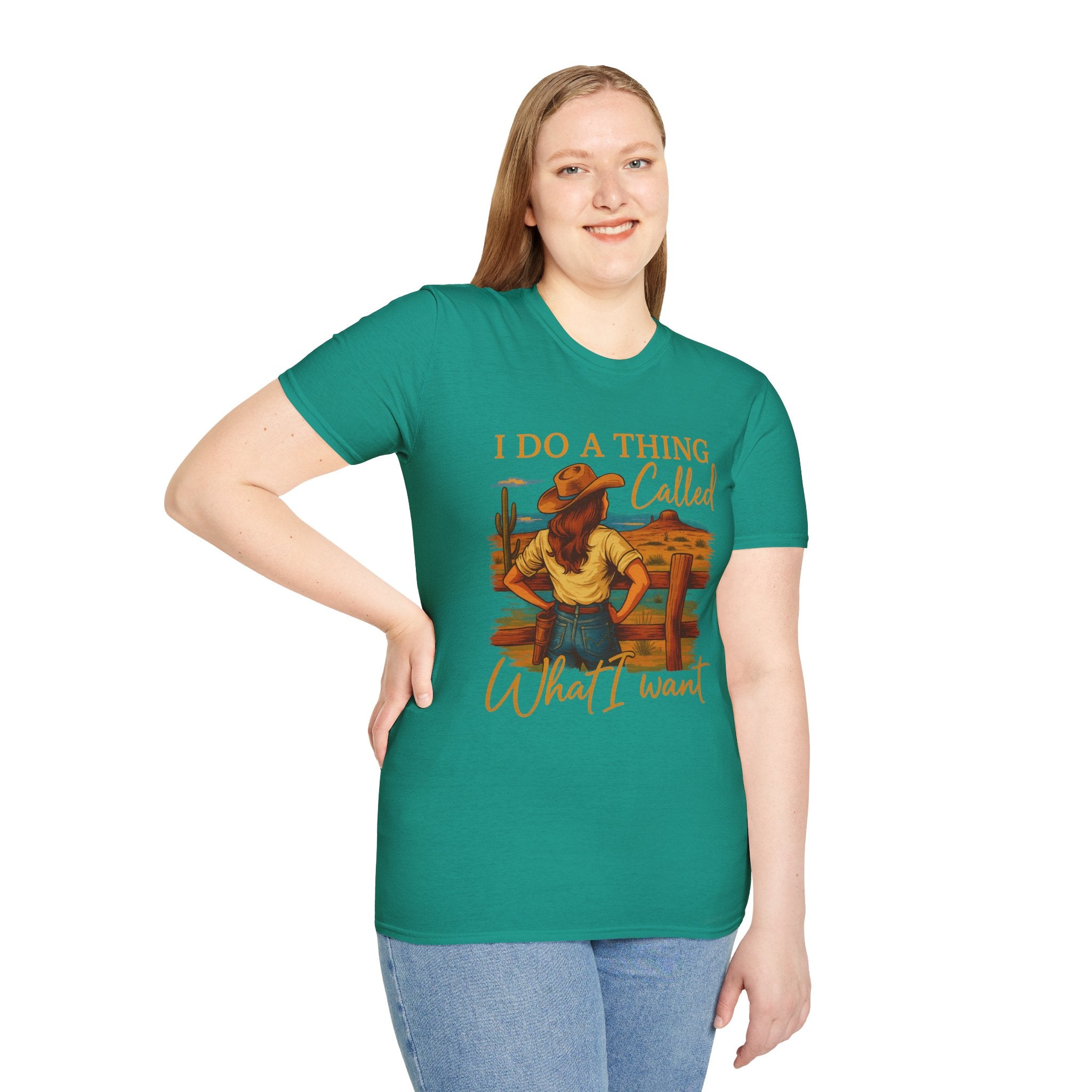 I Do A Thing Called What I Want-  Soft-style T-Shirt
