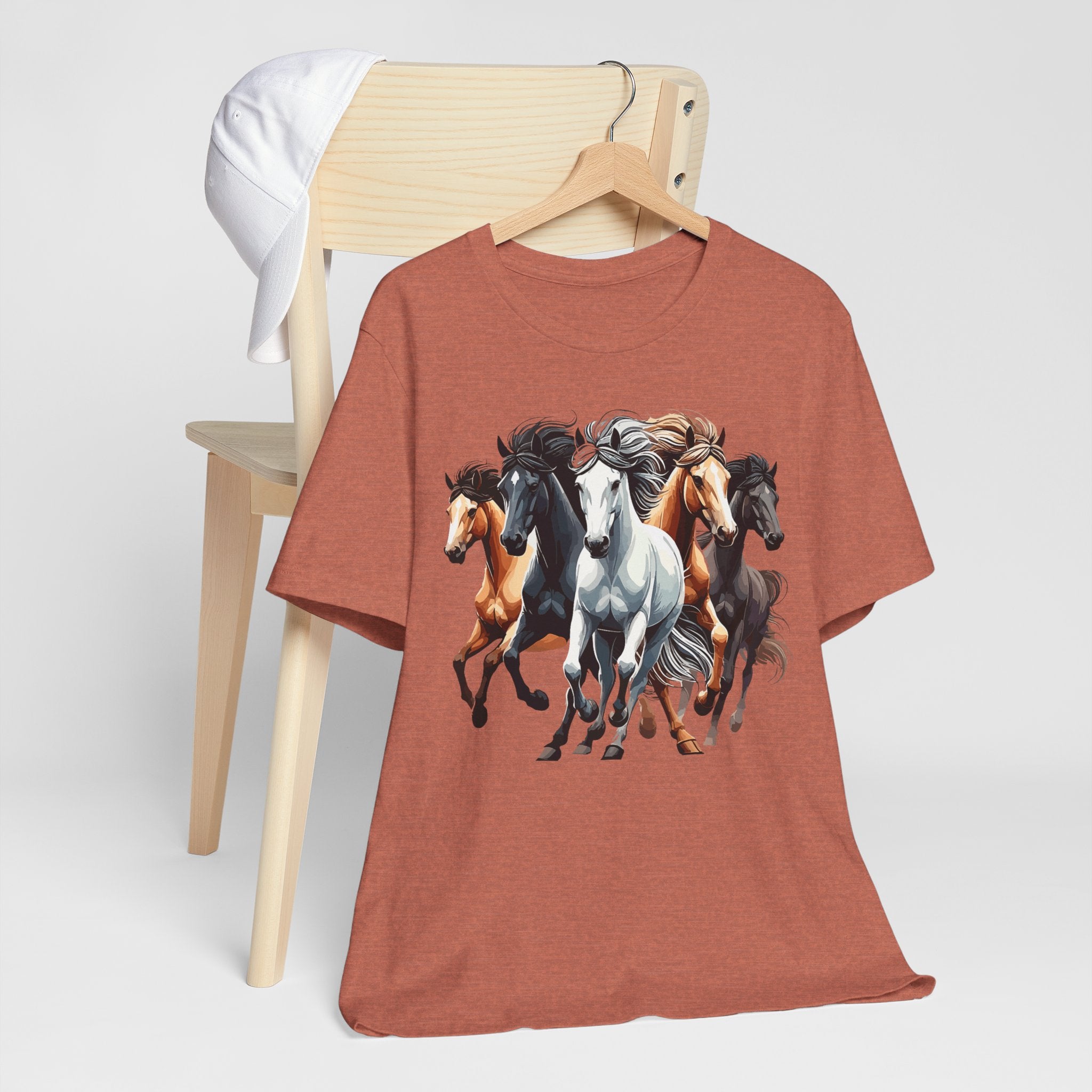 Wild Horse Western Tee — Custom Rodeo-Inspired Graphic T-Shirt