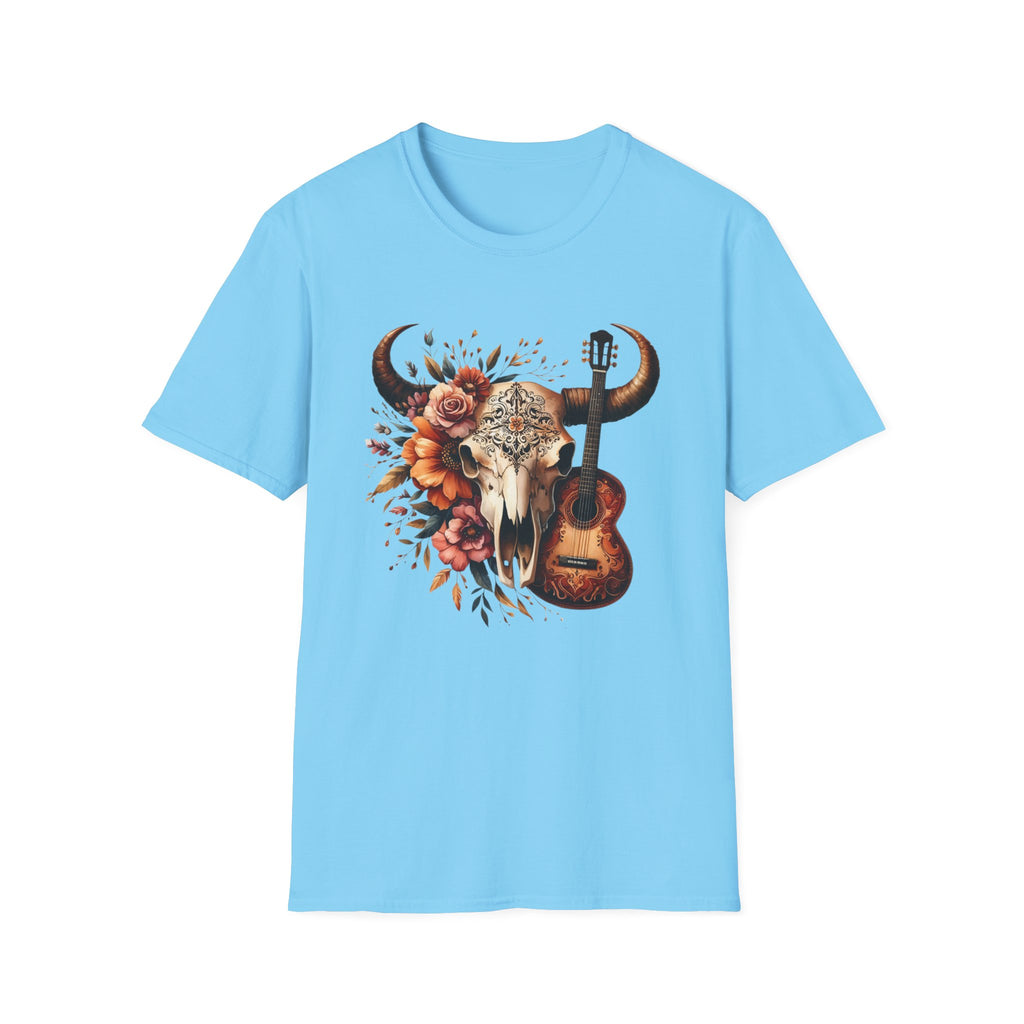 Western Skull Unisex Soft style T-Shirt