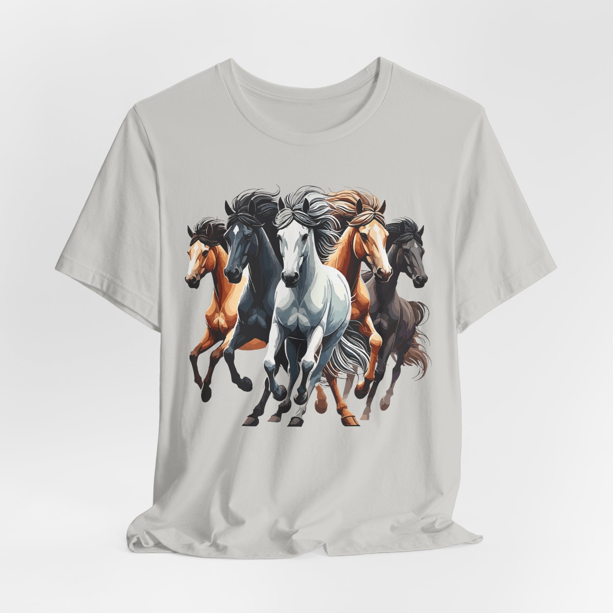 Wild Horse Western Tee — Custom Rodeo-Inspired Graphic T-Shirt