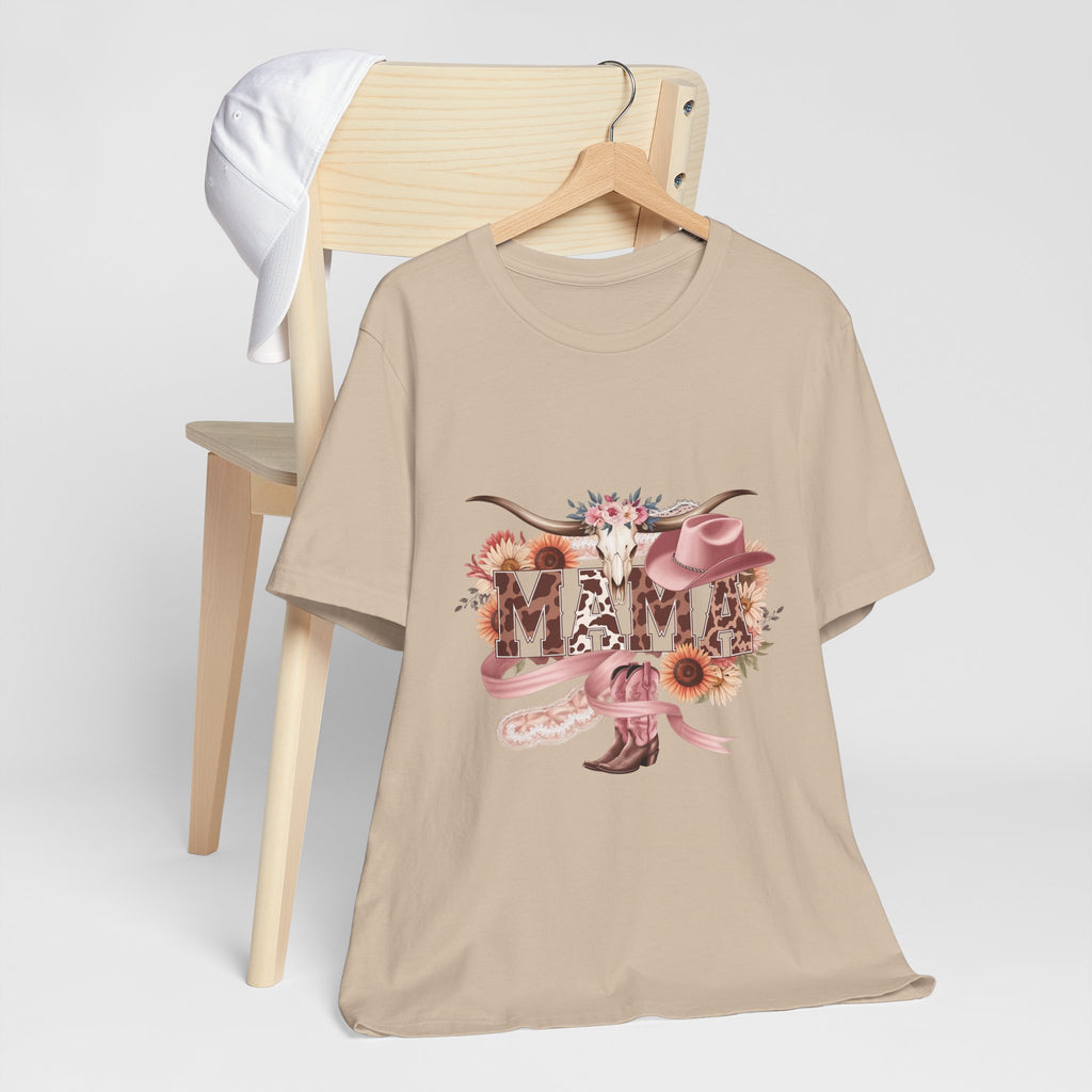 Western 'MAMA' Jersey Tee — Mama Graphic T-Shirt
