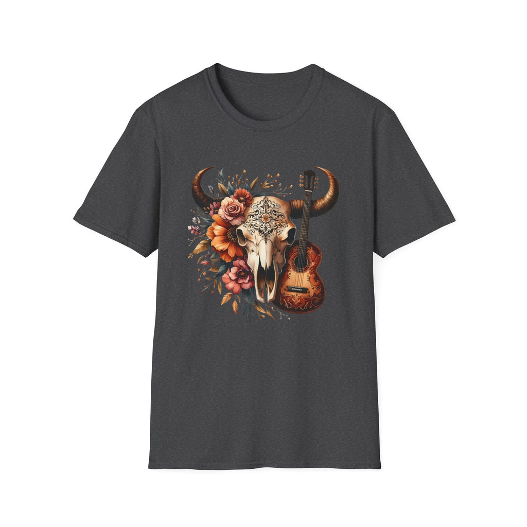 Western Skull Unisex Soft style T-Shirt