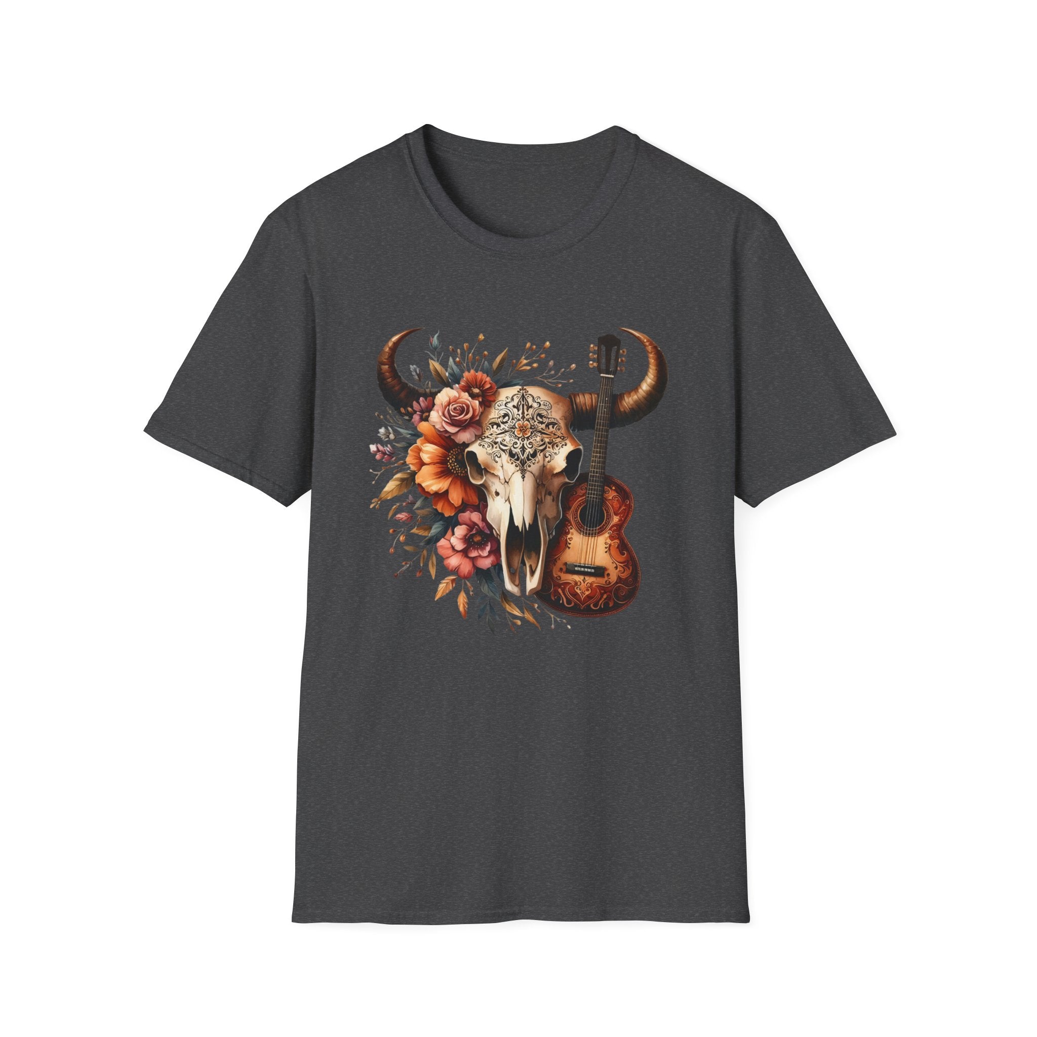 Western Skull Unisex Soft style T-Shirt