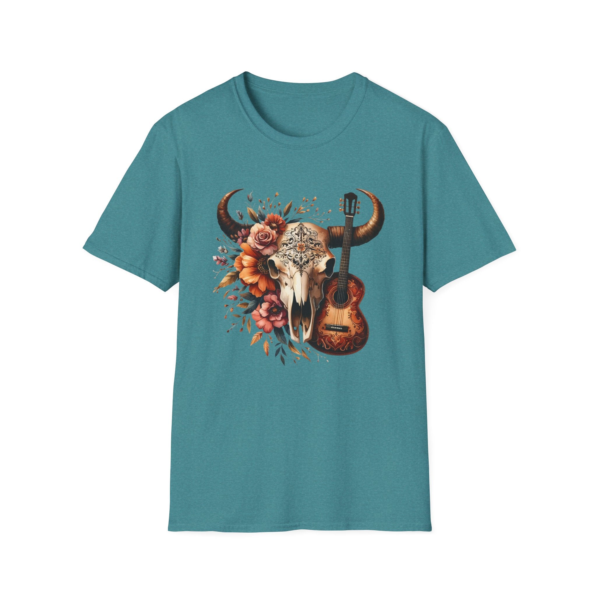 Western Skull Unisex Soft style T-Shirt