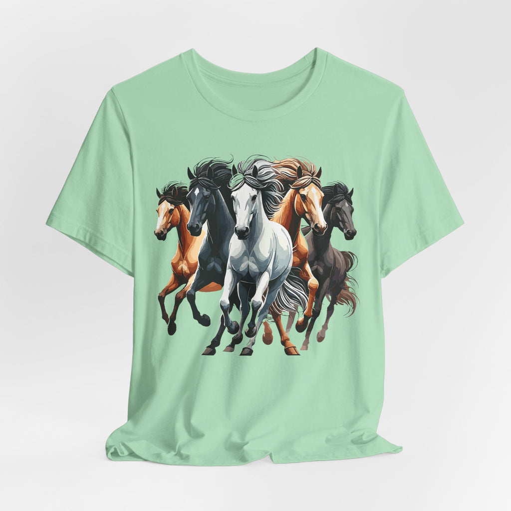Wild Horse Western Tee — Custom Rodeo-Inspired Graphic T-Shirt