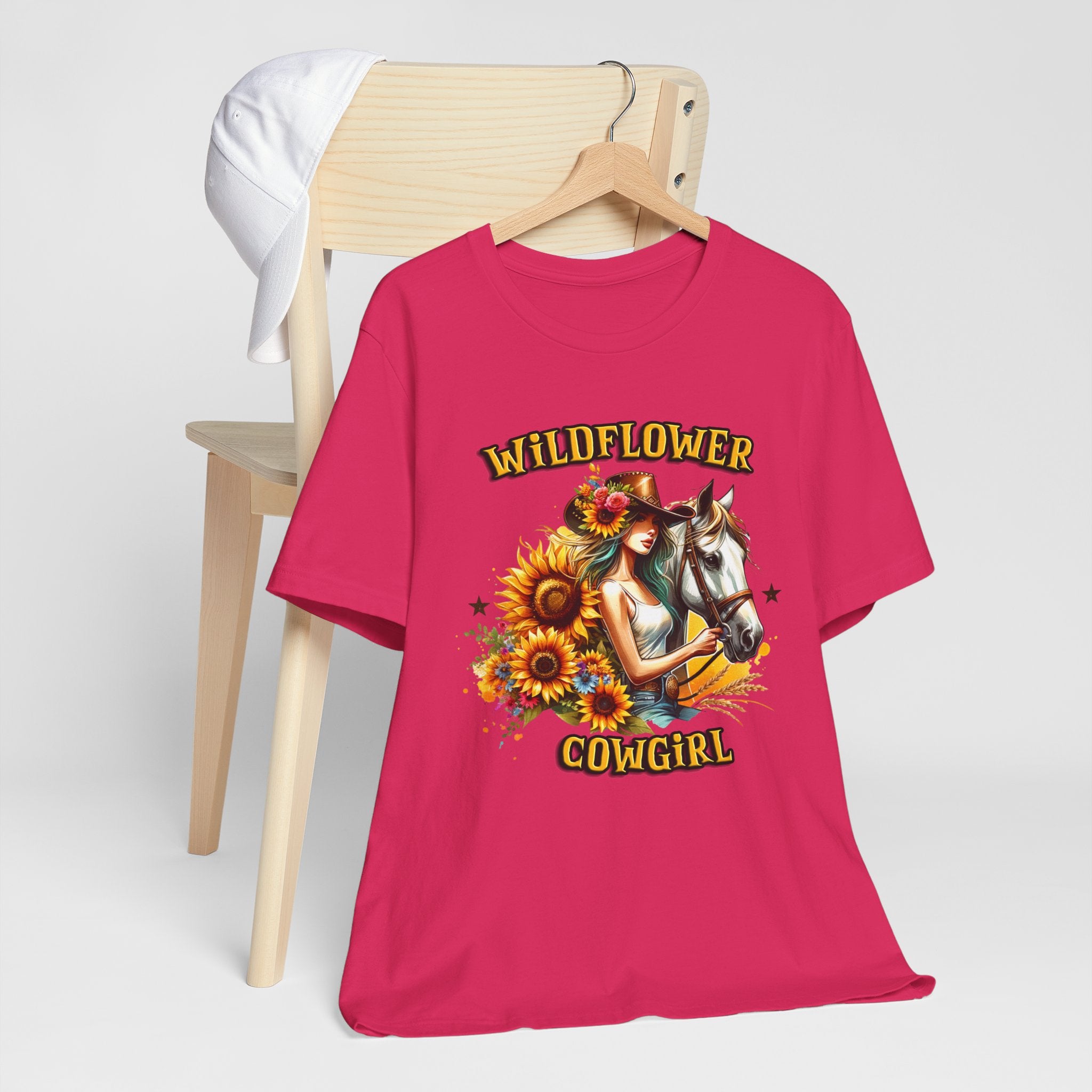 Western Wildflower Girl Jersey Short Sleeve Tee