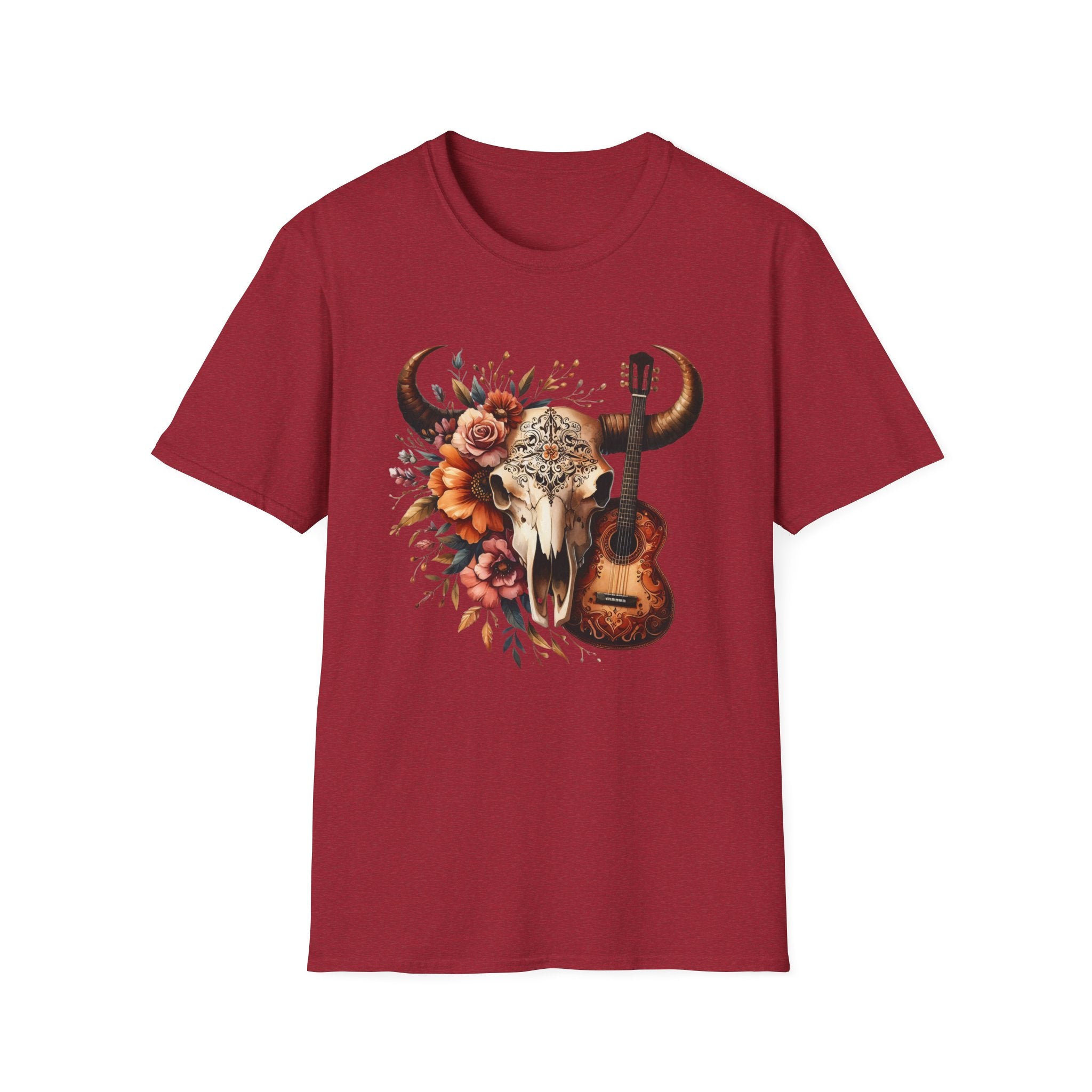 Western Skull Unisex Soft style T-Shirt