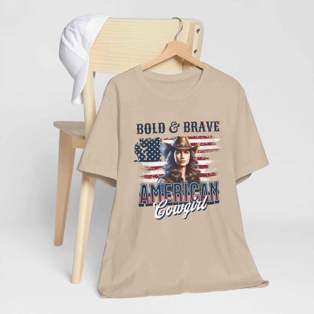 Bold & Brave American Cowgirl Unisex Jersey Short Sleeve Tee