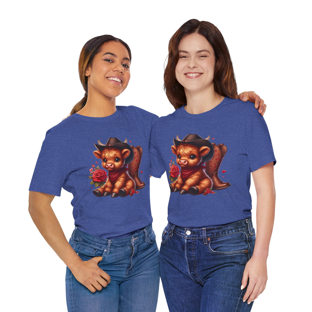 Baby Highland Cow Unisex Jersey Short Sleeve Tee