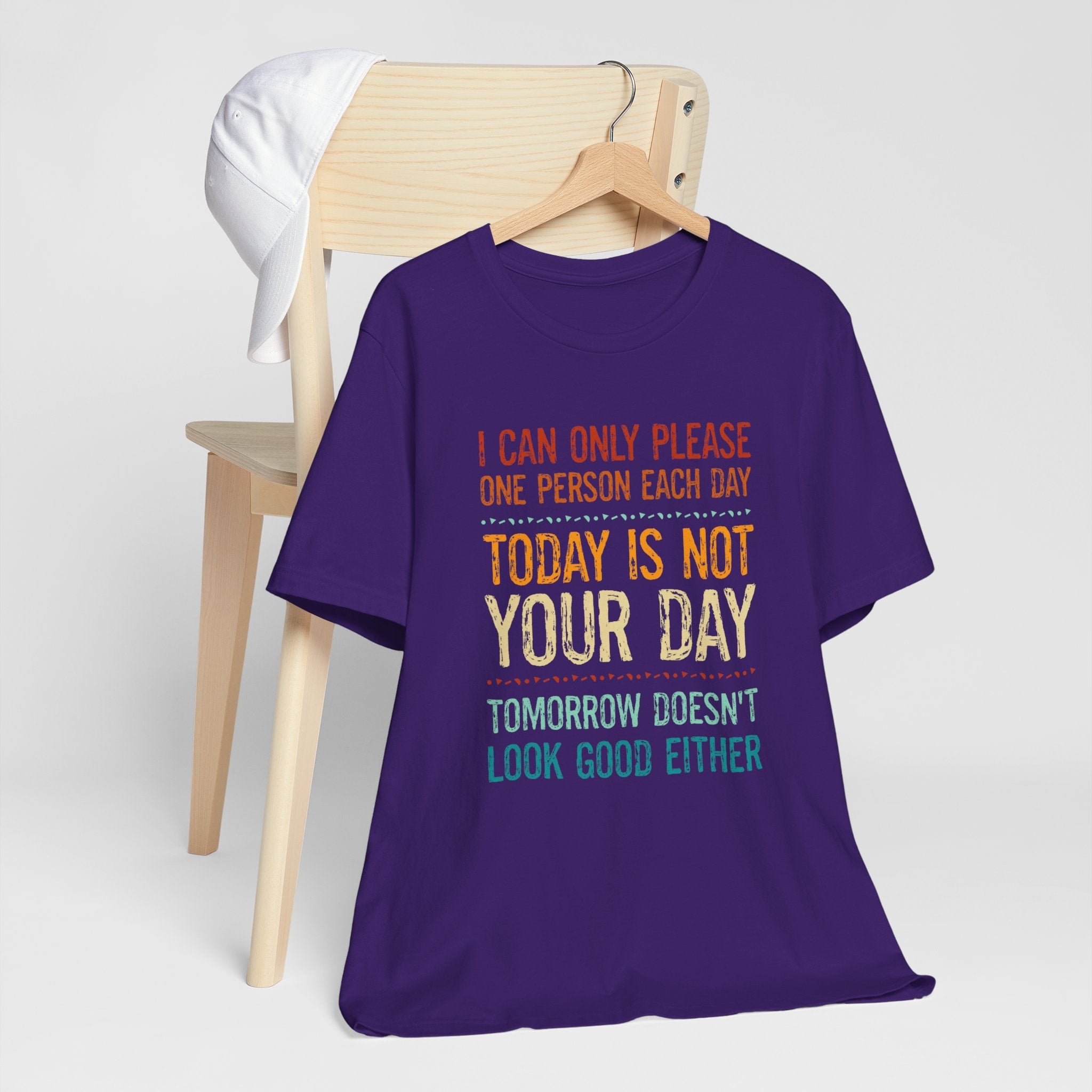 I Can Only Please One Person Each Day T-Shirt — Funny Sarcastic Tee