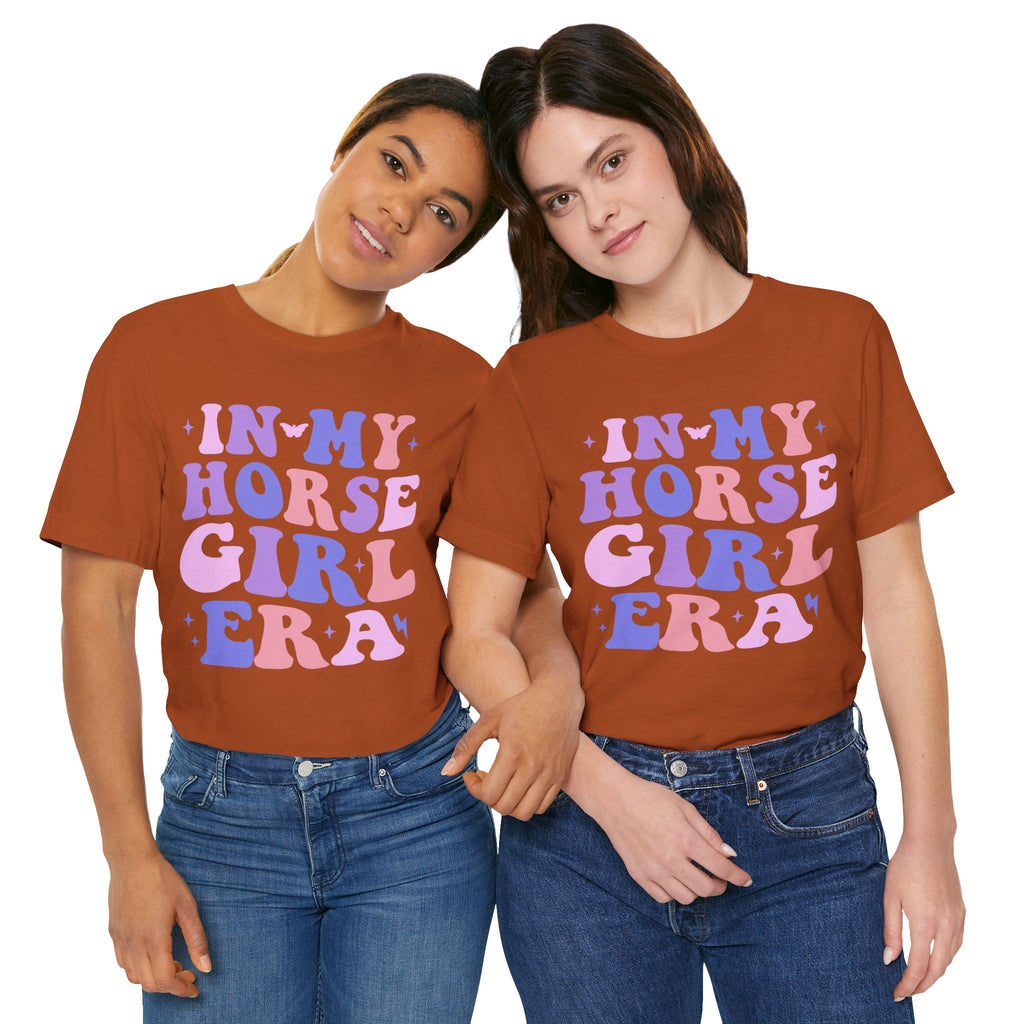 In My Horse Girl Era T-Shirt — Custom Western Tee